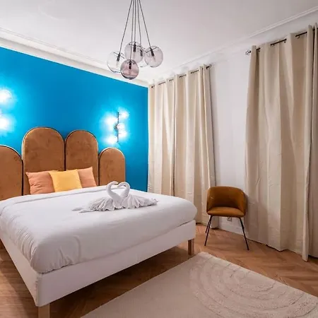 شقة Le Canet - Passy Tour Eiffel A Pied - 4 Personnes- Climatisation - Vue Sur Cour