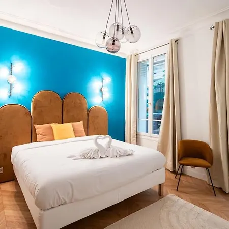 شقة Le Canet - Passy Tour Eiffel A Pied - 4 Personnes- Climatisation - Vue Sur Cour